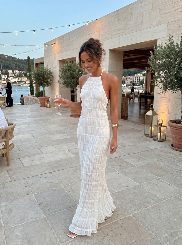 Ángela · Vestido Largo de Verano