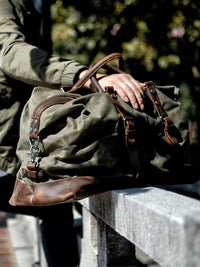 Laurent Monaco · Bolso de Viaje Vintage