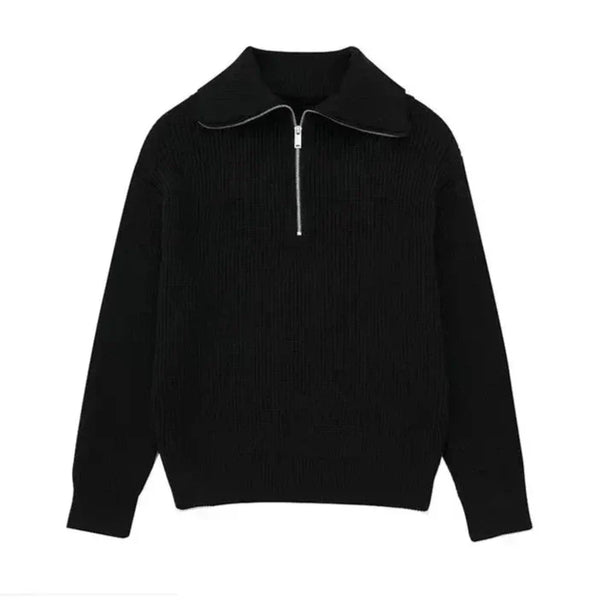 Brian · Jersey de Rayas con Cremallera