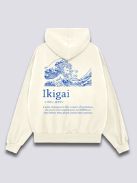 Ikigai Sudadera con Capucha