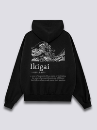 Ikigai Sudadera con Capucha