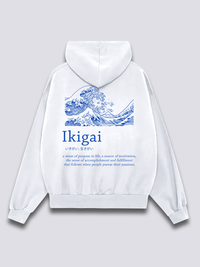 Ikigai Sudadera con Capucha