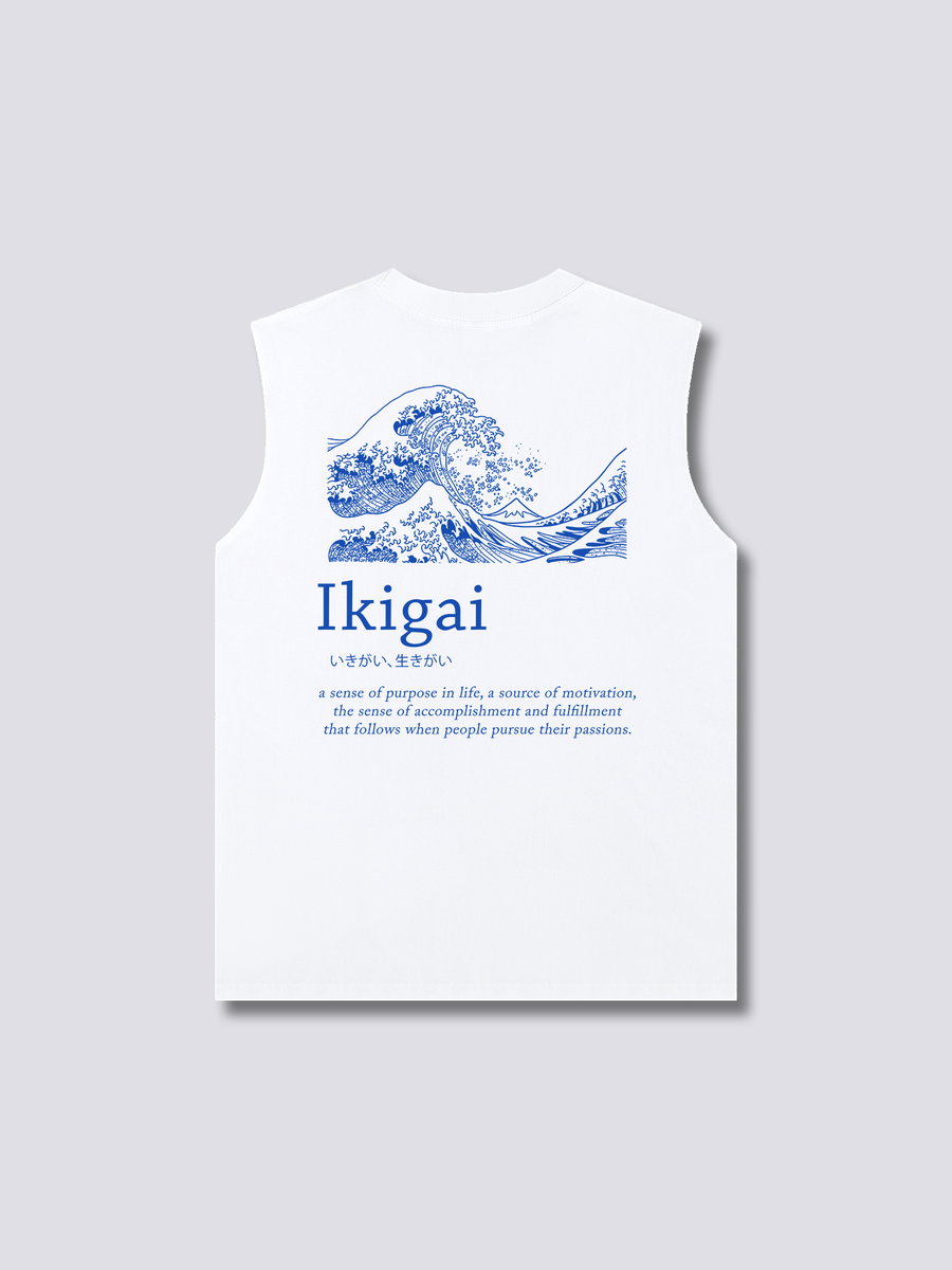 Ikigai Camiseta sin Mangas