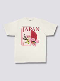 Estampado Frontal - Japón Camiseta