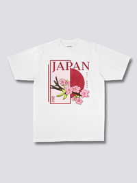 Estampado Frontal - Japón Camiseta