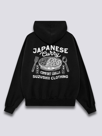Japonés Curry Sudadera con Capucha