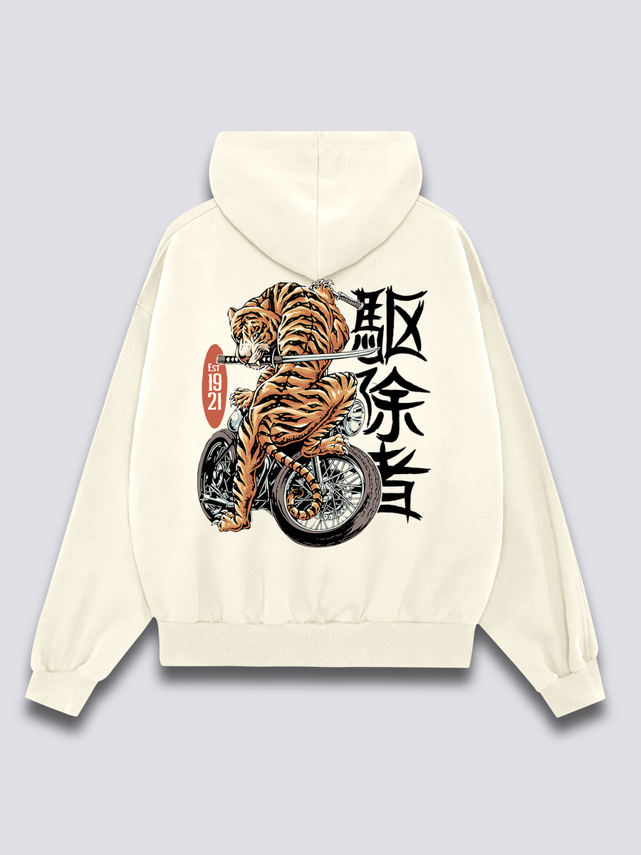 Katana Tigre Sudadera con Capucha