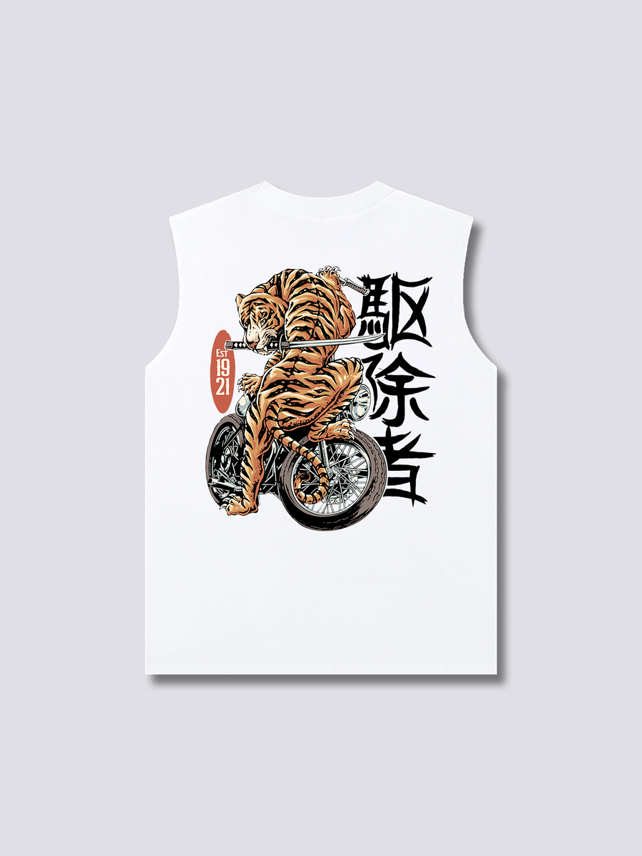Katana Tigre Camiseta sin Mangas