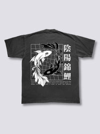 Ying Yang Koi Camiseta Vintage