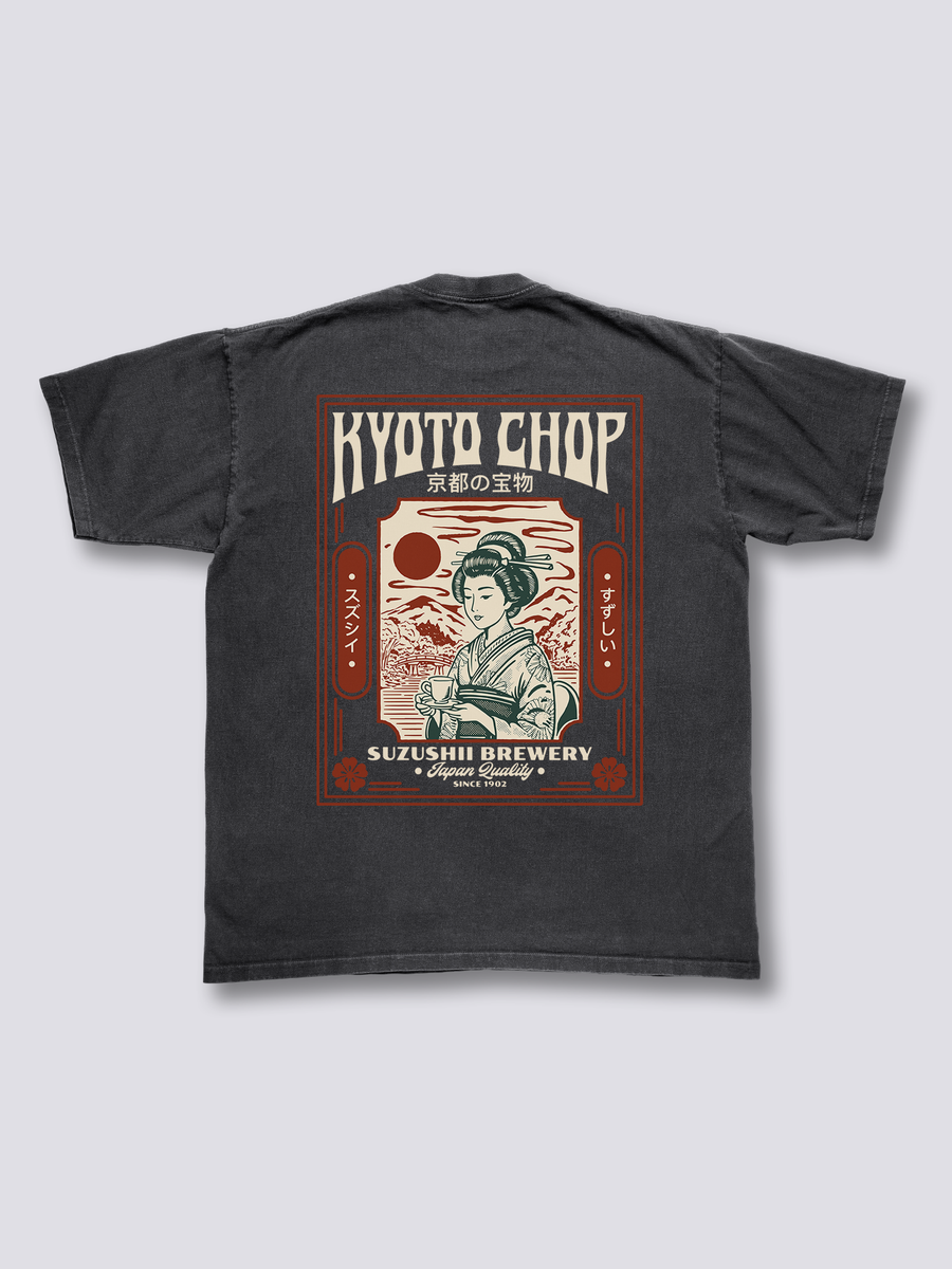 Kioto Corte Camiseta Vintage