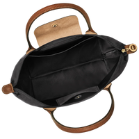 Shopper Plegable – Negro (Herrajes Dorados)