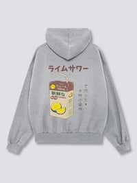 Jugo de Lima Sudadera con Capucha