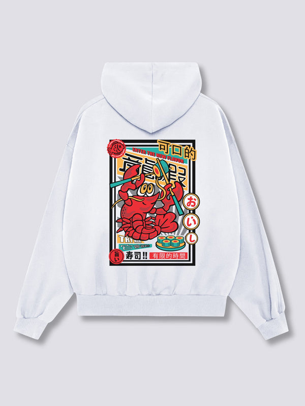 Lobster Rey Sudadera con Capucha