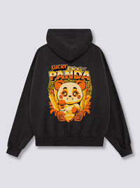 De la Suerte Panda Sudadera con Capucha