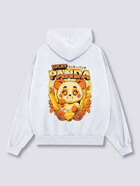 De la Suerte Panda Sudadera con Capucha