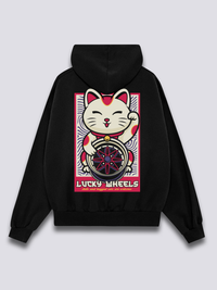 De la Suerte Ruedas Sudadera con Capucha
