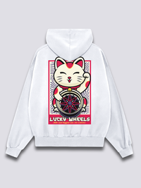 De la Suerte Ruedas Sudadera con Capucha