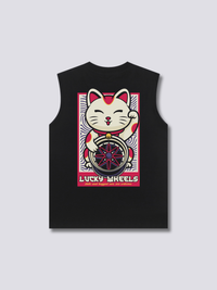 De la Suerte Ruedas Camiseta sin Mangas