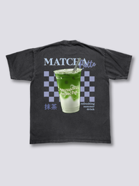 Latte de Matcha Camiseta Vintage
