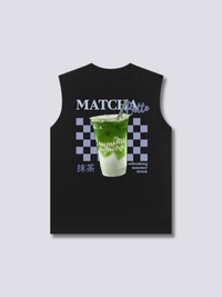 Latte de Matcha Camiseta sin Mangas