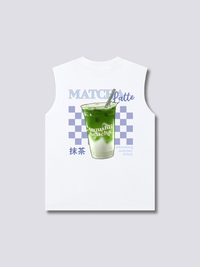 Latte de Matcha Camiseta sin Mangas