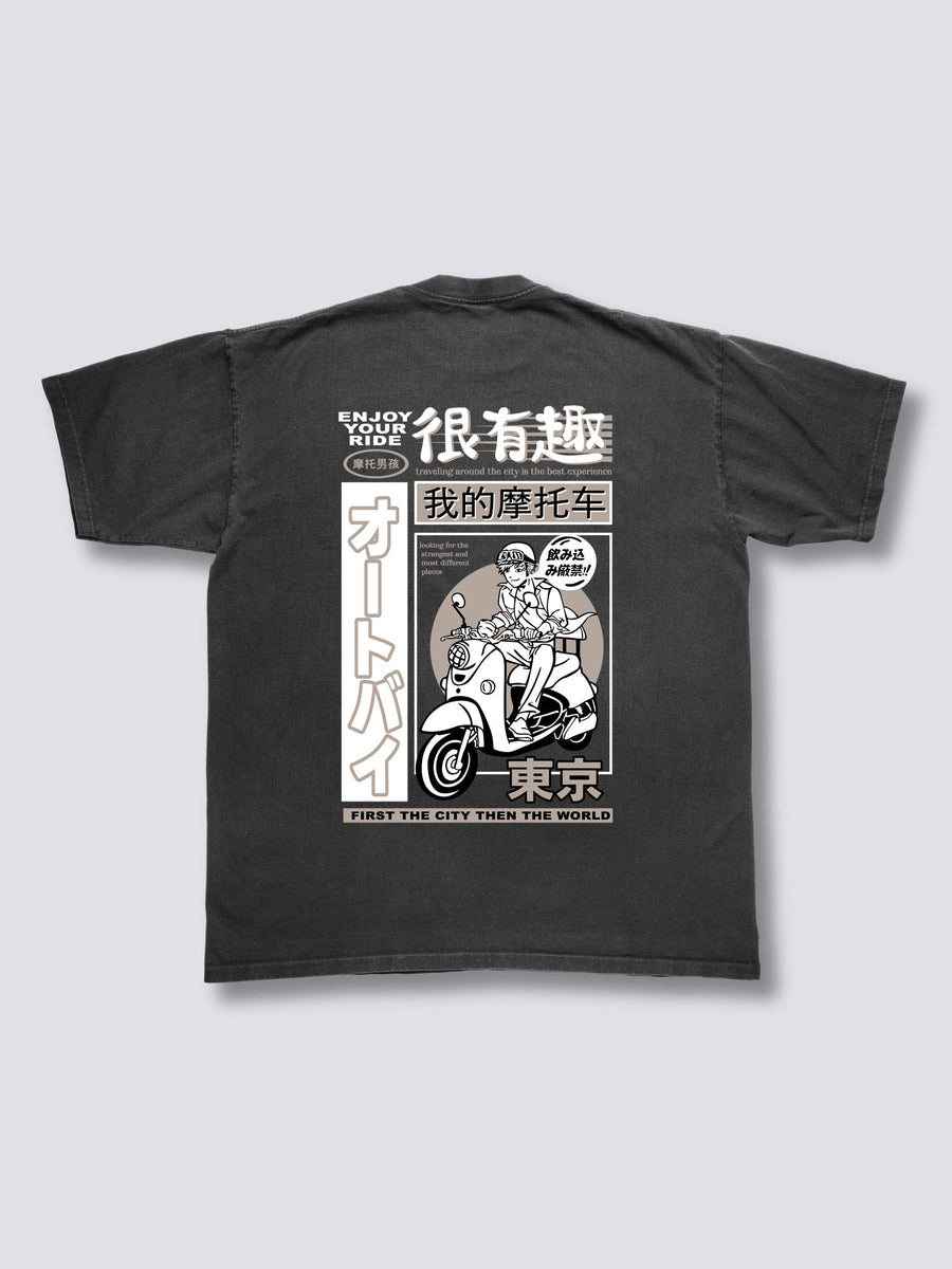 Motorcycle Camiseta Vintage