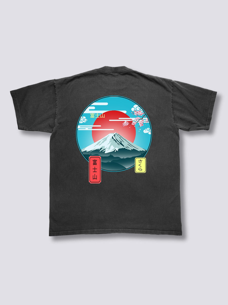 Monte Fuji Camiseta Vintage