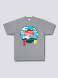 Estampado Frontal - Monte Fuji Camiseta
