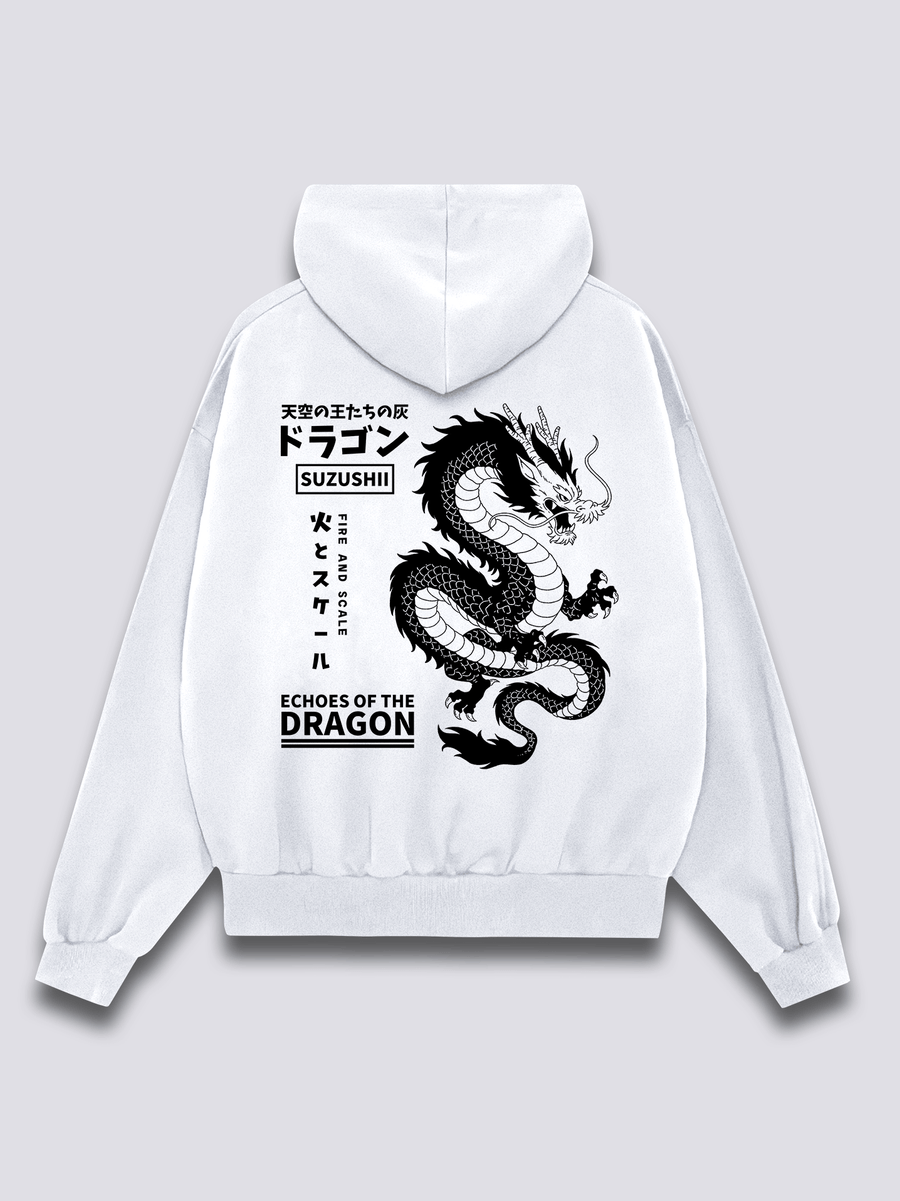 Mítico Dragón Sudadera con Capucha