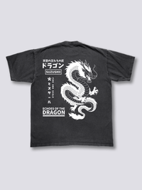 Mítico Dragón Camiseta Vintage