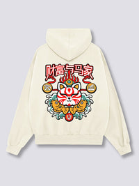 Neko Maneki Sudadera con Capucha