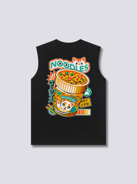 Neko Fideos Camiseta sin Mangas