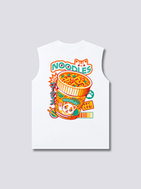 Neko Fideos Camiseta sin Mangas