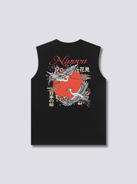 Nippon Grullas Camiseta sin Mangas