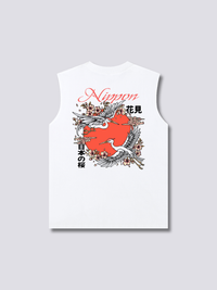 Nippon Grullas Camiseta sin Mangas