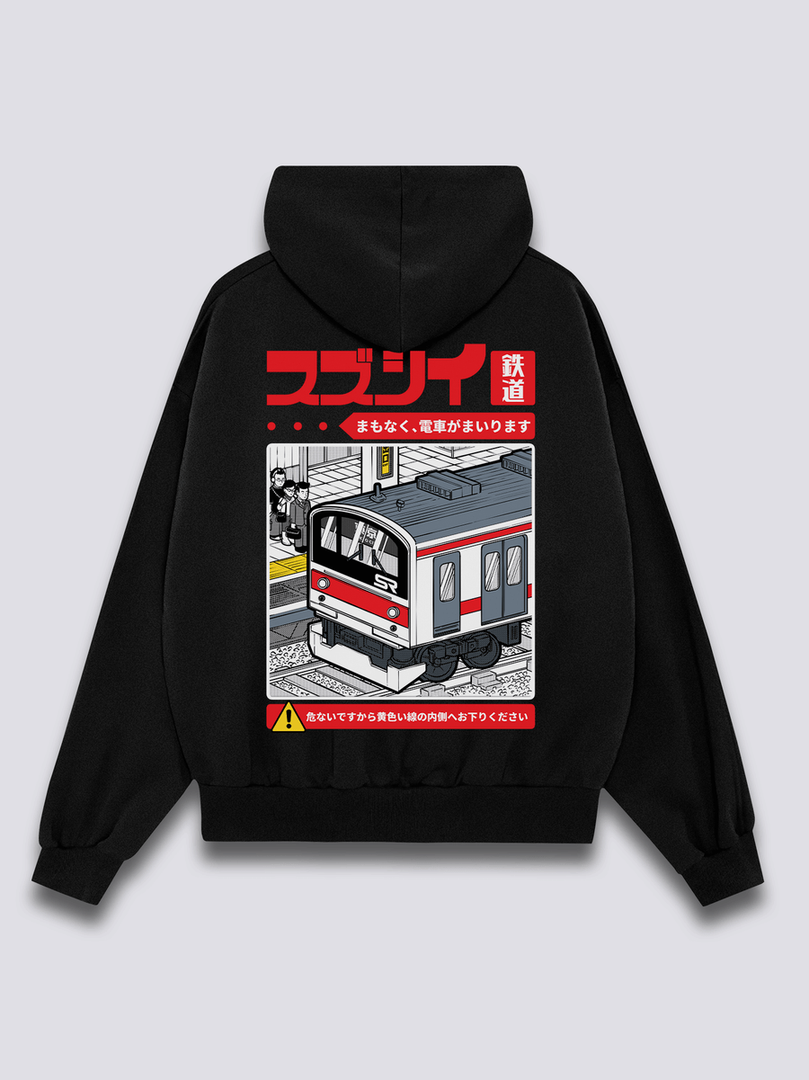 Viaje en Tren Sudadera con Capucha