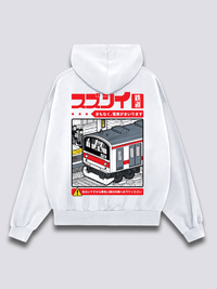 Viaje en Tren Sudadera con Capucha