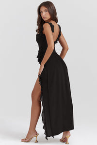 Amira Vestido Largo Negro