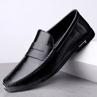 James · Zapatos de Cuero Genuino con Acabado Premium