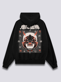 Oni Máscara Sudadera con Capucha
