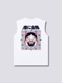 Oni Máscara Camiseta sin Mangas