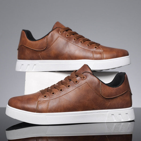 Vincenzo · Zapatillas Atemporales de Cuero