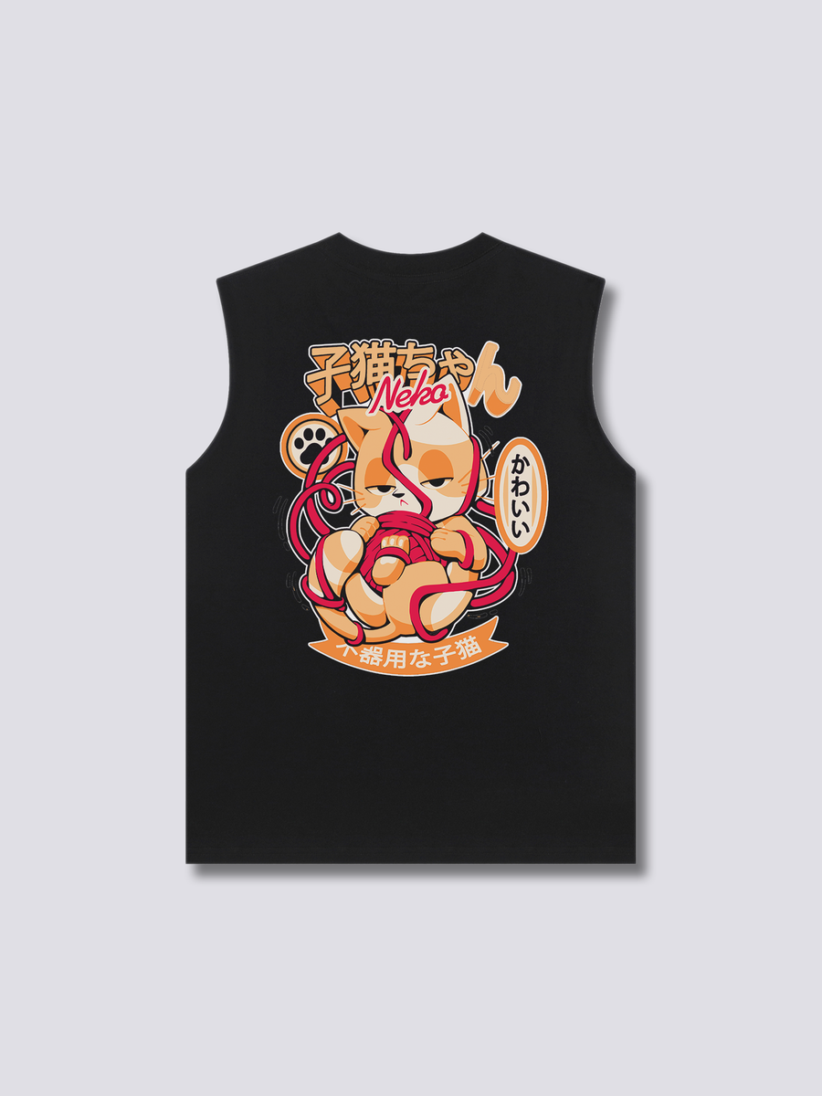 Oopsie Kitty Camiseta sin Mangas