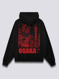 Osaka Vida Sudadera con Capucha