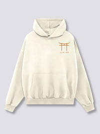 Flor de Melocotón Sudadera con Capucha