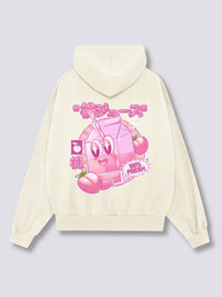 Jugo de Melocotón Sudadera con Capucha