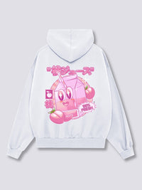 Jugo de Melocotón Sudadera con Capucha