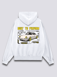 Construido para Rendimiento Sudadera con Capucha