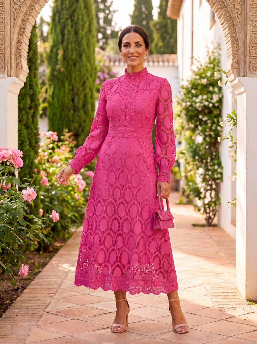 Robe Élégante Carmona en Soie – Maison Claire et Sylvie