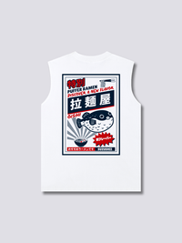 Puffer Ramen Camiseta sin Mangas